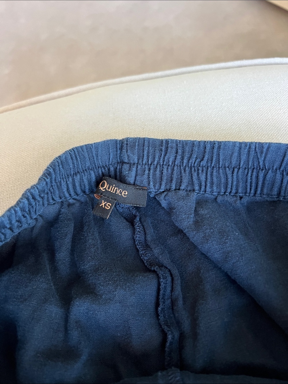 Linen Long Sleeve PJ Set - Picture 6 of 7